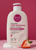 Eos Shea Better Body Lotion- Strawberry dream Cashmere, 24-Hour Moisture, 16 fl oz